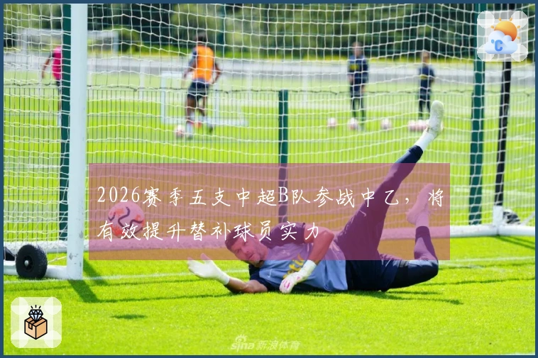 2026赛季五支中超B队参战中乙，将有效提升替补球员实力